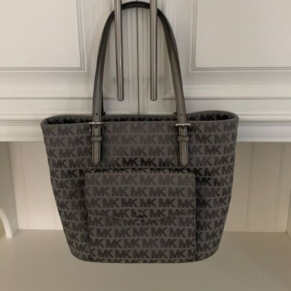 Michael  Kors Gray Bag - Picture 1 of 6